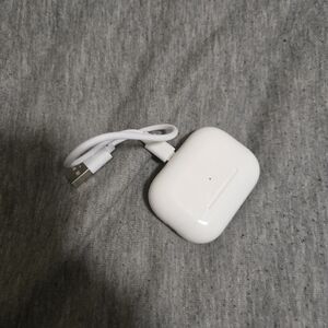 Apple White Wireless Earbuds Charging Case with USB Cable